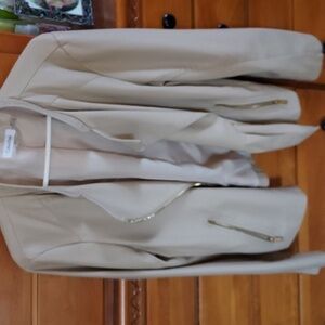 Calvin Klein Vegan Leather moto jacket